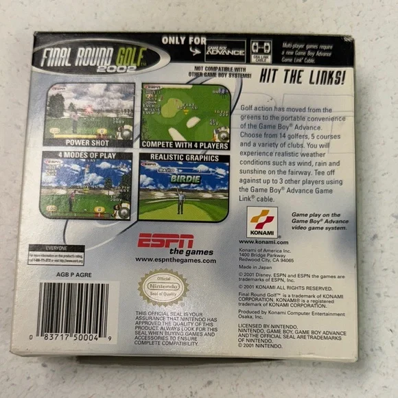 Nintendo Final Round Golf 2002 - Picture 2 of 4